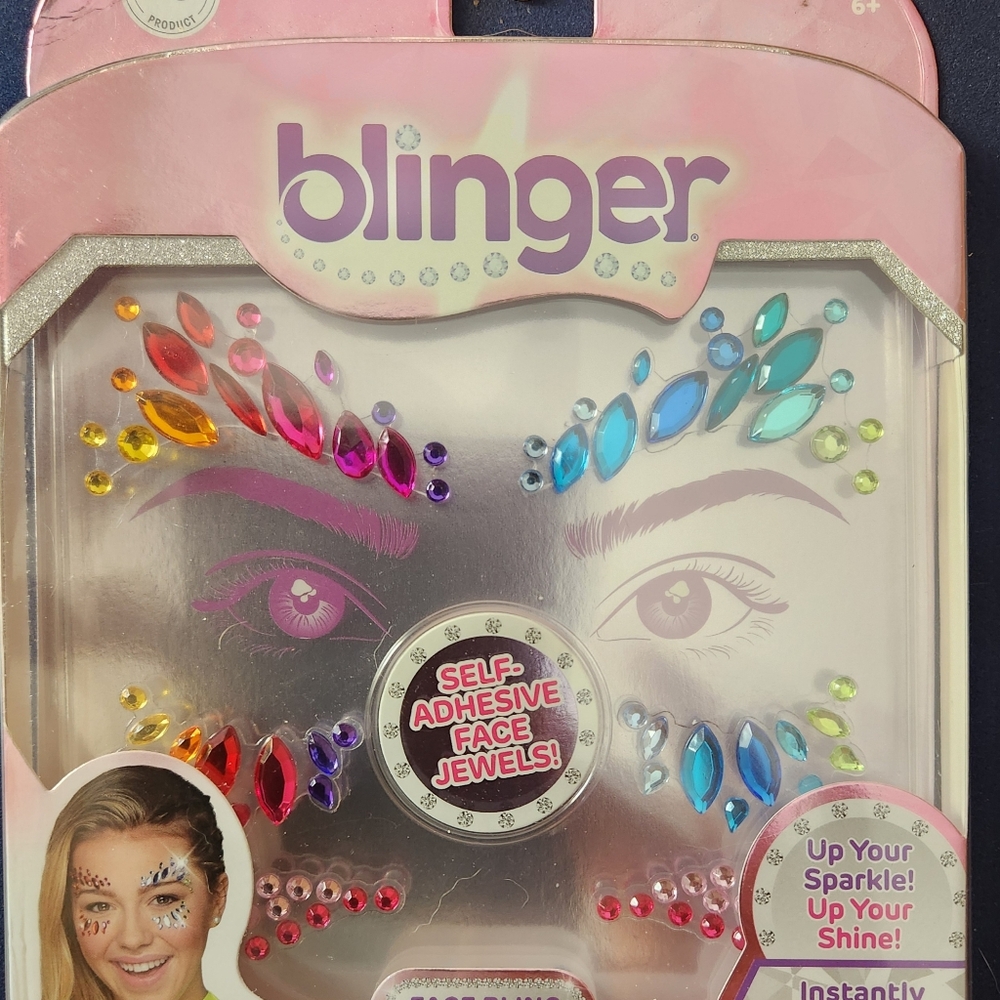 blinger Face jewelry
